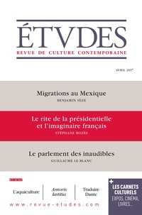 François Euvé - Etudes N° 4237, Avril 2017 : .