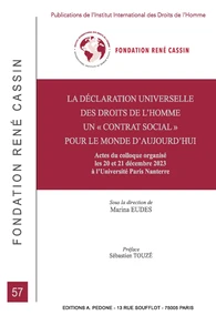 La déclaration universelle des droits de l'Homme