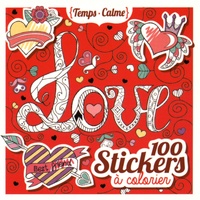 Eugénie Varone - 100 stickers à colorier, love.
