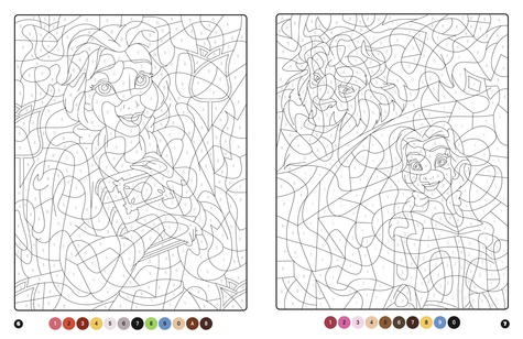 Disney Princesses. Coloriages magiques - Mystères