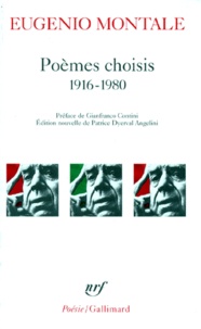 Eugenio Montale - Poèmes choisis - 1916-1980.