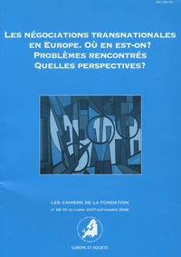 Les négociations transnationales en Europe