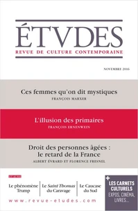 Etudes N° 4232, novembre 2016