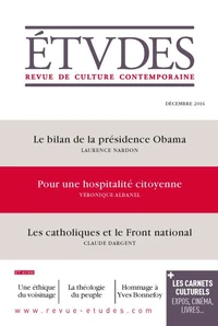Etudes N° 4233, Décembre 2016