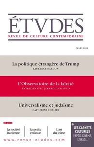 Etudes N° 4247, Mars 2018