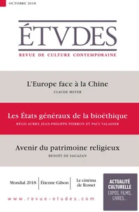 Etudes N° 4253, octobre 2018