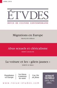Etudes N° 4259, avril 2019