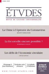 Etudes N° 4270, avril 2020