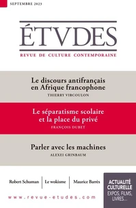 Etudes N° 4307, septembre 2023
