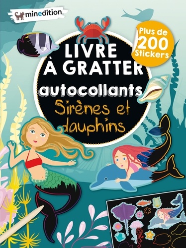 Eva Schindler - Sirènes et dauphins - Plus de 200 stickers.