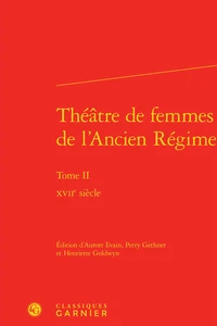 Théâtre de femmes de l'Ancien Régime