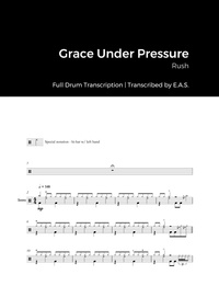  Evan Aria Serenity - Rush - Grace Under Pressure - Full Album Drum Transcriptions.