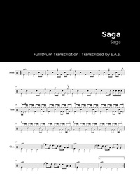  Evan Aria Serenity - Saga - Saga - Full Album Drum Transcriptions.