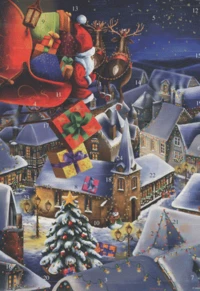 Calendrier de l'avent : La  tournée père Noël
