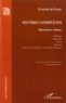 Evariste de Parny - Oeuvres complètes - Volume 4, Mélanges, Opuscules ; Lettres ; Réponses ; Discours de réception à l'Académie française.