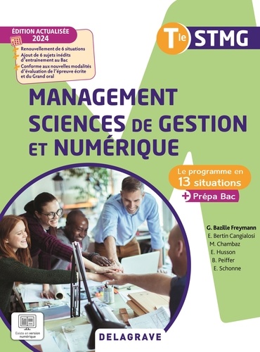 Eve Bertin Cangialosi et Mathilde Chambaz - Management, sciences de gestion et numérique Tle STMG Le programme en situations - Pochette élève.