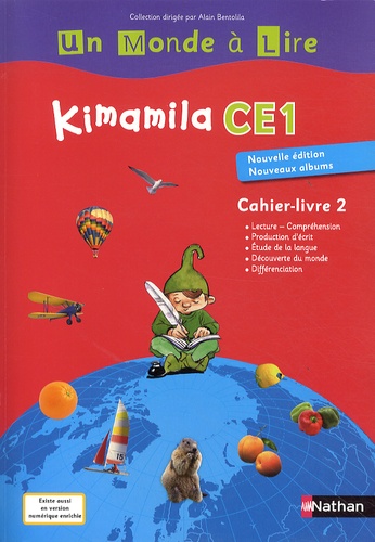 Evelyne Balmette et Catherine Boyer - Kimamila CE1 - Cahier-livre 2.