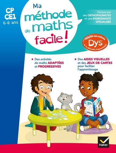 Evelyne Barge et Thomas Tessier - Ma méthode de Maths facile ! Dys.