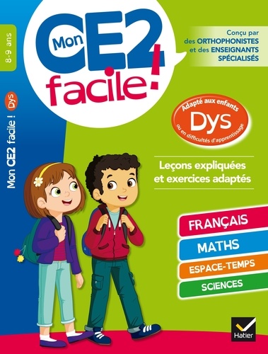 Evelyne Barge et Marco Overzee - Mon CE2 facile ! 8-9 ans.