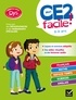Evelyne Barge et Marco Overzee - Mon CE2 facile ! adapté aux enfants DYS ou en difficulté d'apprentissage - toutes les matières.