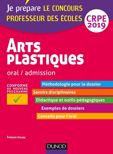 Evelyne Goupy - Arts plastiques - Oral/admission - CRPE.