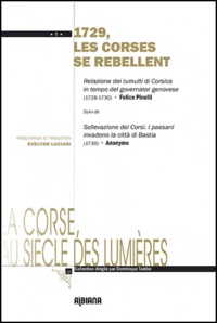 Evelyne Luciani - 1729, les Corses se rebellent - Edition bilingue français-corse.