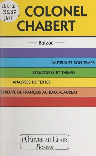 Le colonel Chabert, Balzac