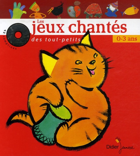 Evelyne Resmond-Wenz - Les jeux chantés des tout-petits 0-3 ans. 1 CD audio