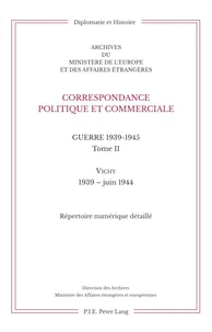 Correspondance politique et commerciale