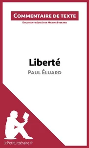 Liberté de Paul Eluard