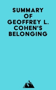 Livres audio gratuits pour les lecteurs mp3 à téléchargement gratuit Summary of Geoffrey L. Cohen's Belonging en francais ePub MOBI 9798350031126
