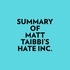  Everest Media et  AI Marcus - Summary of Matt Taibbi's Hate Inc..