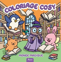 Coloriage cosy : monde magique