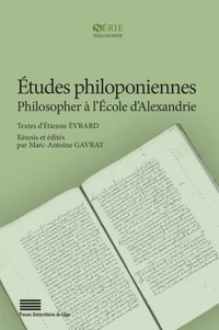 Etudes philoponiennes