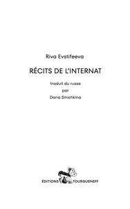 Récits de l'internat