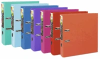 Classeur rembordé A4 dos de 40 mm 4 anneaux - Coloris assortis basculer sur 51330E