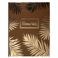 LIVRE D'OR 100P. OR 27X22CM PALMA OR