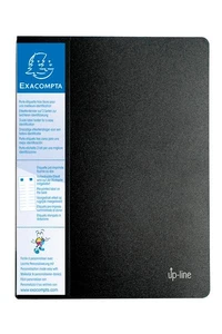PORTE VUES A4 80VUES UP-LINE OPAQUE NOIR