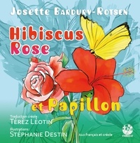  Exbrayat - Hibiscus Rose et Papillon.