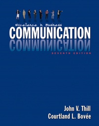 Excellence in Business Communication.