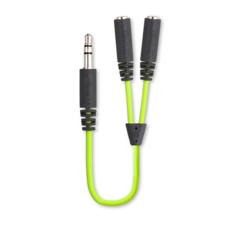 EXERTIS - SPLIT câble audio - vert