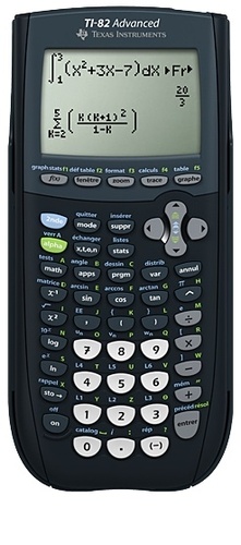 Calculatrice Graphique Texas Instrument TI-82 Advanced