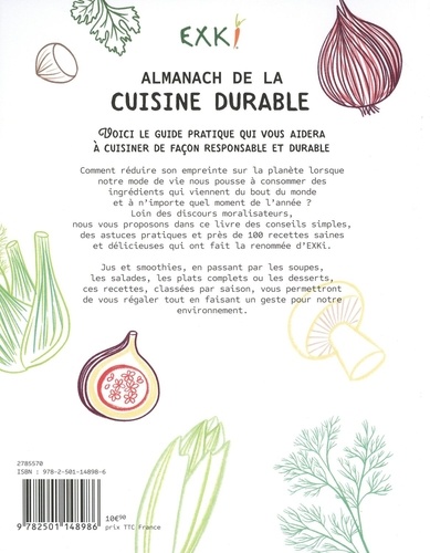 Almanach de la cuisine durable Exki