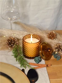 bougie parfumée flamme sacrée
