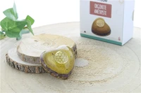 Coeur Orgonite Améthyste Fleur de vie