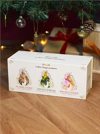coffret de 3 bougies parfumées