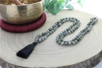Mala en labradorite 108 perles
