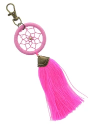 Porte Clés - Dreamcatcher - Pompon Rose