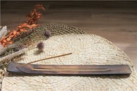 Porte encens bâton en bois de manguier classique 35 cm