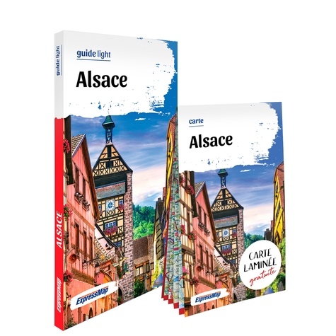 Alsace. Avec 1 carte laminée 1/300 000